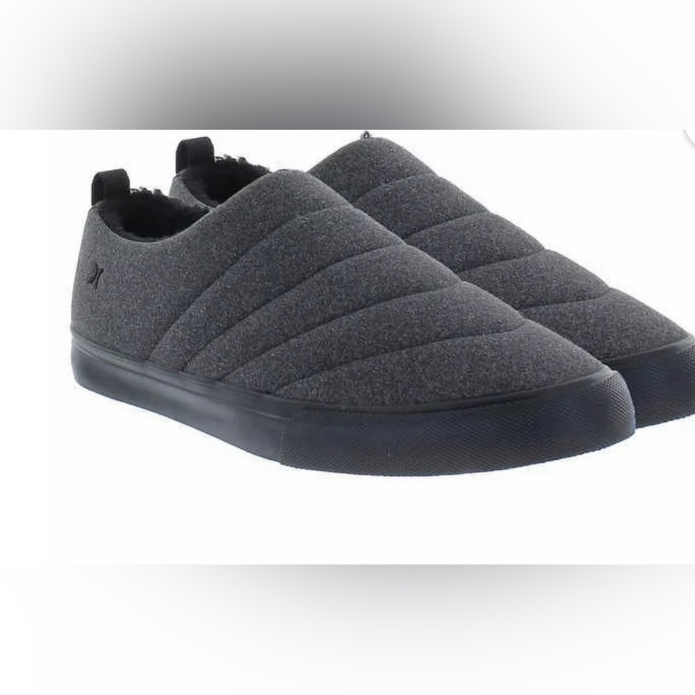 Hurley gray Arlo Puff Clog Slippers size 9